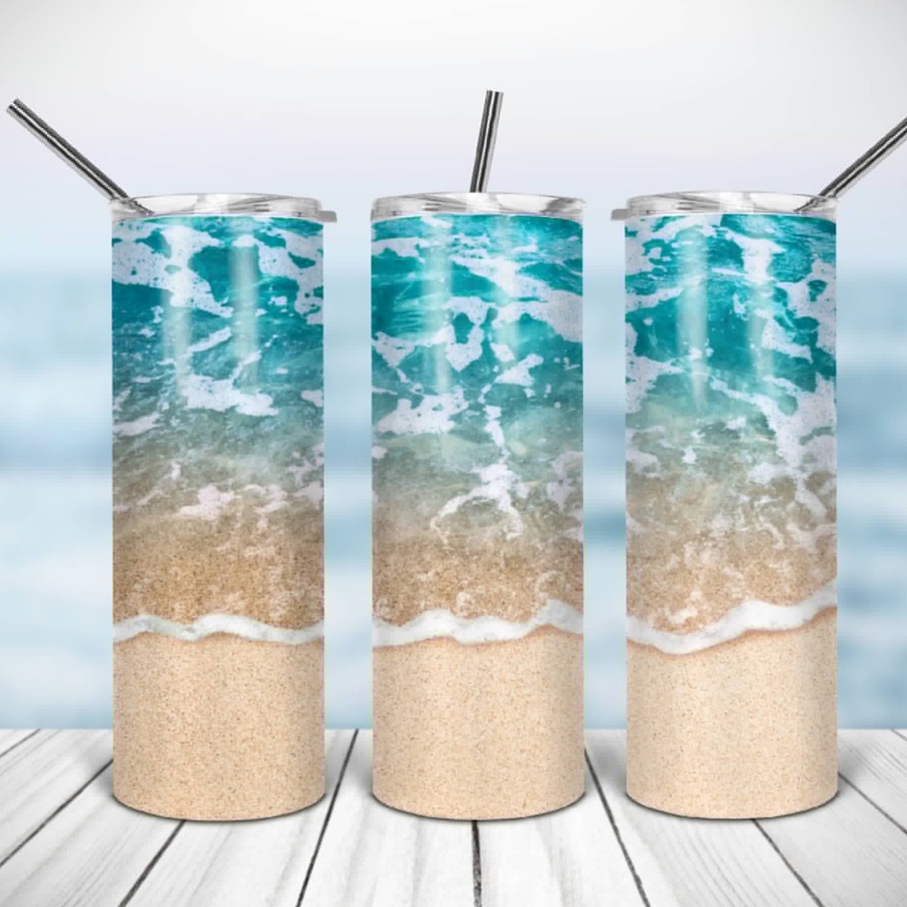 Sublimation beach tumbler